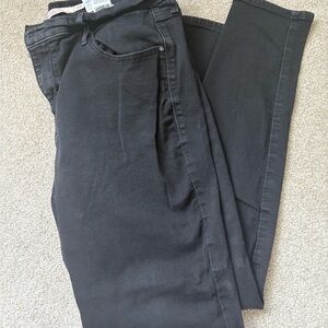 Levi's High Rise Skinny Black Jeans